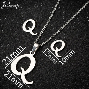 Necklace - Letter Pendant Personalized A-Z