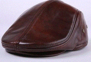 Male Genuine Leather Hat