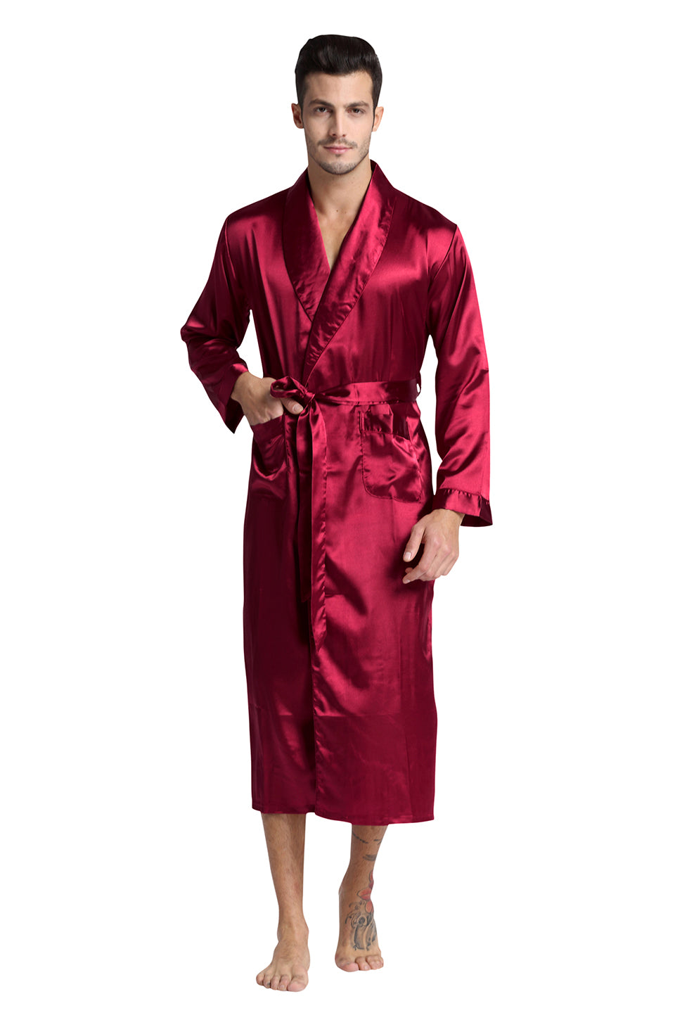 Mens Kimono Home Dressing Gown