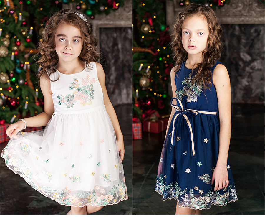 Girls Lace Princess  Dress